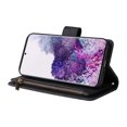 thumbnail image 2 of Case for Samsung Galaxy S20 Plus 5G Cover Zipper Pocket Wallet Case Magnetic Protective - Black, 2 of 5