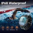 thumbnail image 2 of Reloj inteligente BRUBOSES Military 170+ Sports Modes IP68 negro, 2 of 7