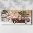 thumbnail image 2 of Santa on Wheels Collection D- Gallery Wrapped Canvas, 2 of 9