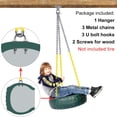 thumbnail image 4 of BeneLabel Kit de Balançoire pour Pneus - Support de Balançoire Robuste avec Chaînes et Crochets Enduits - Rotation à 360° - Capacité de 700 LB, 4 of 7
