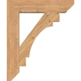 thumbnail image 3 of Ekena Millwork 5 1/2"W x 30"D x 36"H Merced Slat Smooth Bracket, Western Red Cedar, 3 of 4