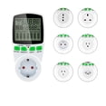 thumbnail image 1 of Smart AC Power Meter Wattmeter Billing Socket Energy Meter KWh Voltage Current Frequency Electricity Monitor EU/US/UK/AU/FR ,Easy to Install, 1 of 9