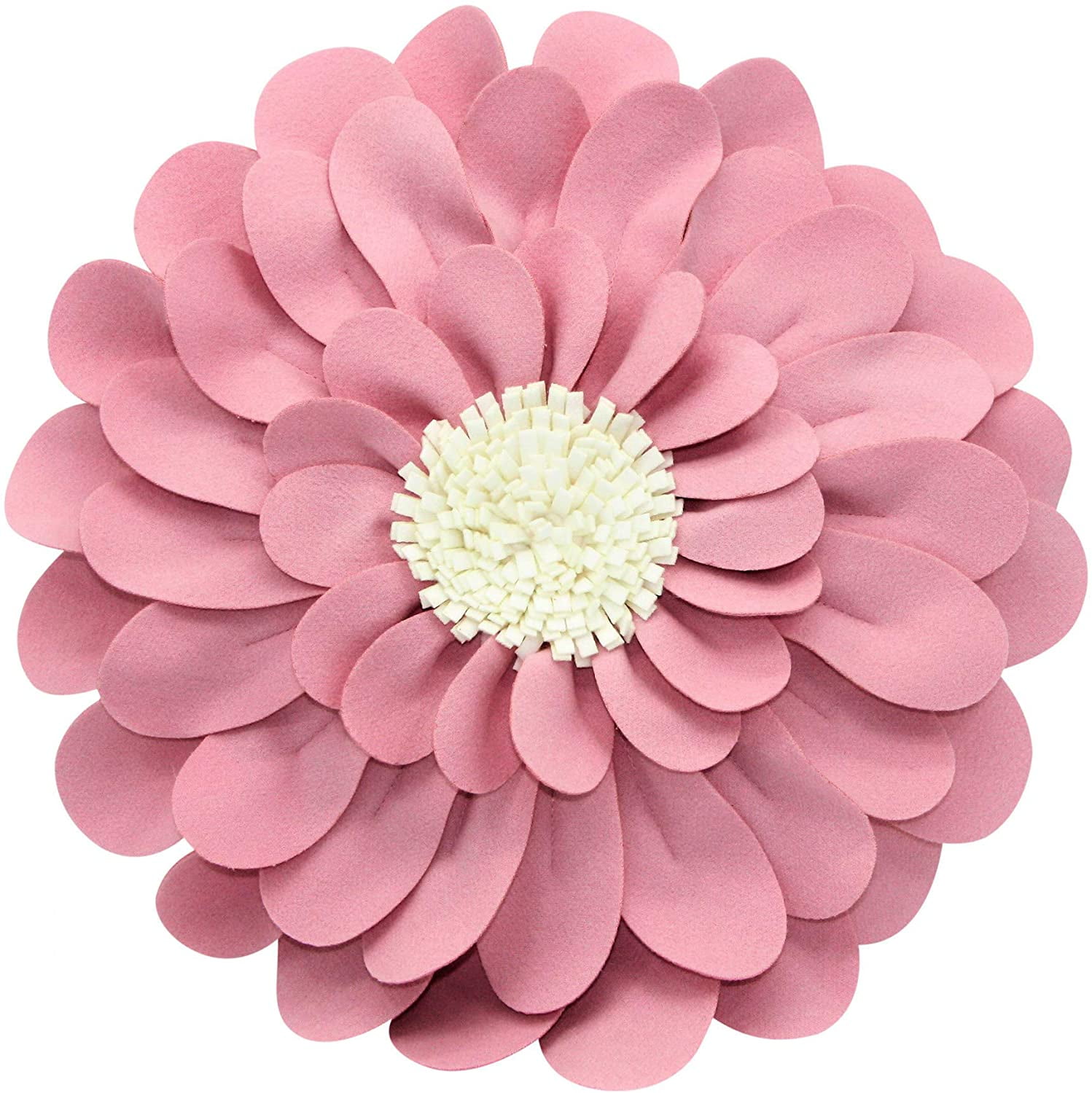 Decorative Flower Pillows 3D Happy Daisy Flower Throw Pillow Flower