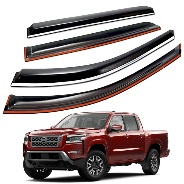 JSP Side Window Deflectors, Car Rain Guards Auto Vent Visors