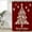 Christmaslho3809, variant on Polyester Fabric Green Beige Christmas Shower Curtain, Xmas Tree Snowflake Waterproof Bathtub Curtain Bathroom Decor Set with Hooks 72 x 72 Inches,