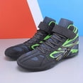 thumbnail image 5 of Sneakers, Ultra-cool High-top Training Shoes with a Combination of Microfiber and Breathable Mesh, Featuring a Non-slip, Wear- Outsole for Boxing and Wrestling, 5 of 7