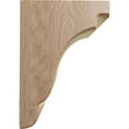 thumbnail image 3 of Ekena Millwork 5 1/4"W x 7 1/4"D x 9 1/2"H Bedford Bracket, Mahogany (2-Pack), 3 of 4