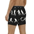 thumbnail image 2 of Men Boxer Briefs Fly Baseball Players Funny Cool Underwear For Men, 2 of 7