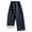 Blue, variant on Lopecy-Sta Mens Casual Baggy Pants Wide Leg Plaid Pants Drawstring High Waist Color Blocking Casual Elastic Waist Trouser