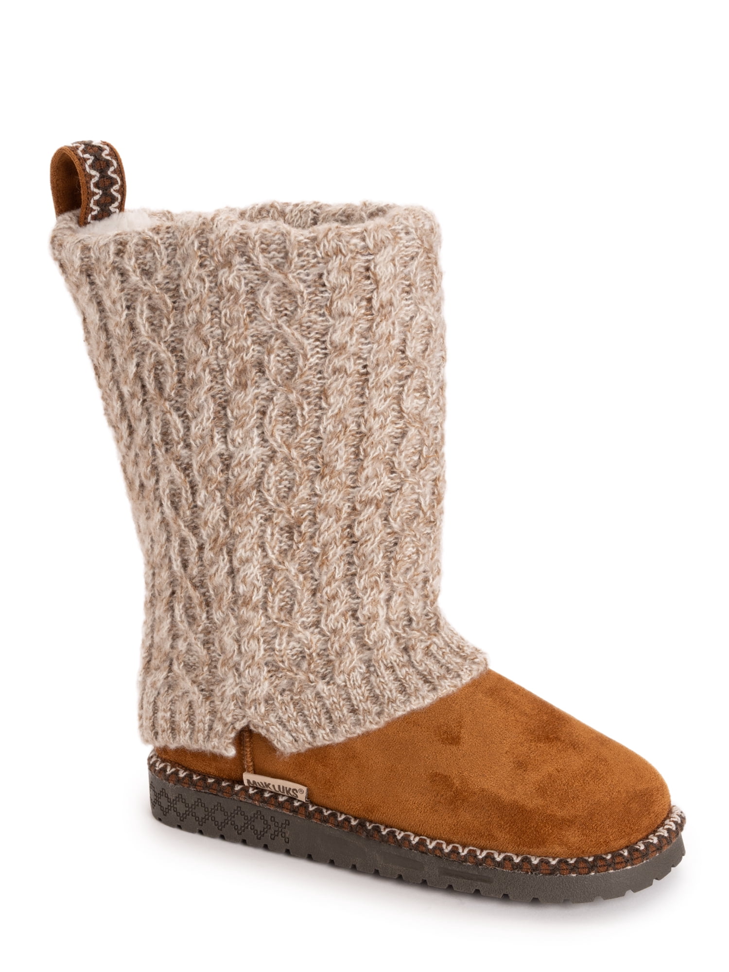 MUK LUKS Women's Jackie Faux Suede Boot (Wide Width Available)
