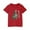 Red#1, variant on GERsome Toddler Girls T-Shirt Boys Short Sleeve Shirt Unisex Kids Christmas Graphic Cute Summer Tops Tees Sizes 3-10 Years, 1-Pack