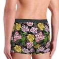 thumbnail image 4 of Bingfone Colorful Roses Men's Underwear - Casual Stretch Boxer Briefs-Large, 4 of 7