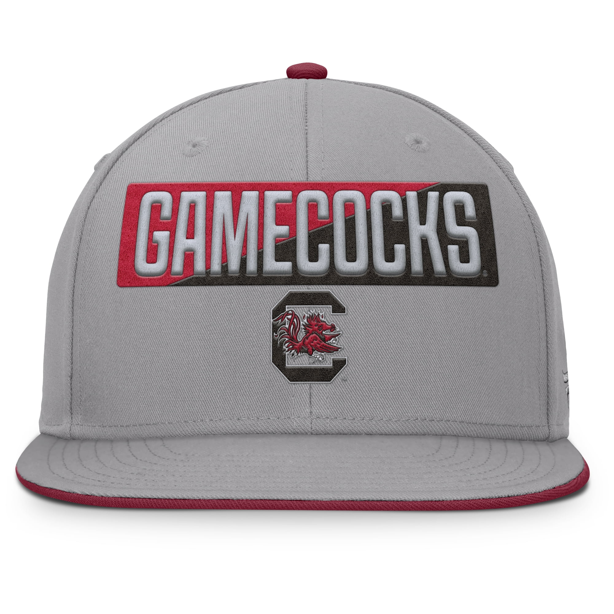Men's Fanatics Gray South Carolina Gamecocks Duo Snapback Hat