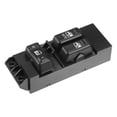 thumbnail image 1 of Interruptor de ventanilla eléctrica principal del lado del conductor delantero izquierdo apto para Chevrolet Silverado 1500 1999-2002 negro, 1 of 9