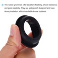 thumbnail image 4 of Unique Bargains Black Rubber Grommet 1.77 Inch OD 1.1 Inch ID, 2Pcs Seal Protection Cable Grommets Flexible Cable Pipe, 4 of 5