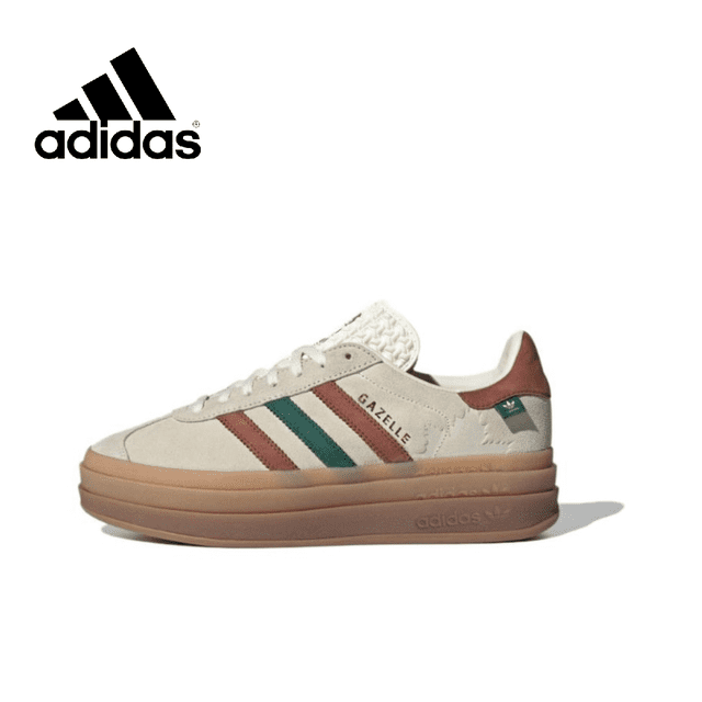 Zapatillas de tabla informales de corte bajo para mujer Adidas Originals Gazelle Bold