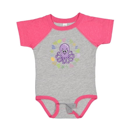 

Inktastic Octopus Cute Girls Girls Baby Bodysuit