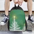 thumbnail image 4 of Wukai Christmas Green Travel Laptop Backpack - Waterproof, Anti-Theft, Slim and Sturdy College & Business Backpack, 4 of 7