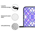 thumbnail image 6 of Oven Mitts and Pot Holders Set, Baking 4-Piece Set for Kitchen for Outdoor BBQ Mitts Heat Resistant Cooking, Geometric Plaid Pattern, 6 of 8