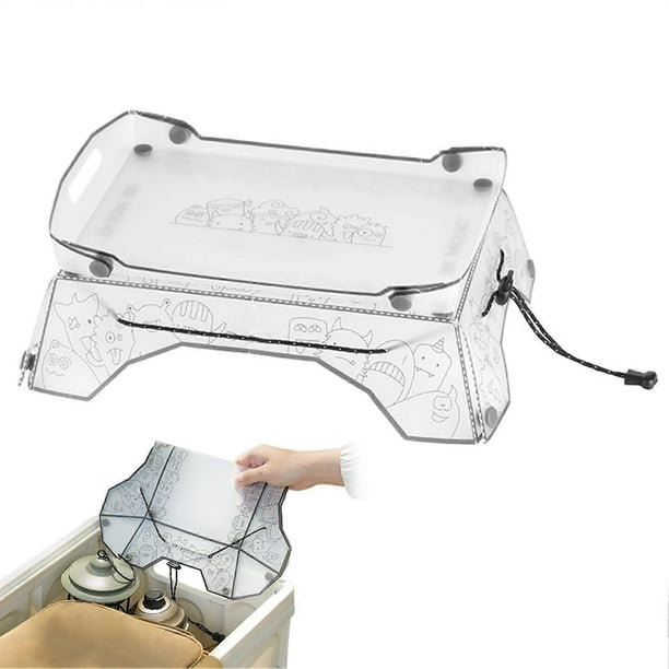 Folding Camping Table, Portable Outdoor Table, 2In1 Portable Tray For Beach Fishing And Outdoor Picnic, Foldable