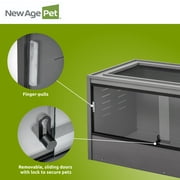 New Age Pet® ECOFLEX® Large 48 Wide Reptile Enclosure, Glass Front Terrarium