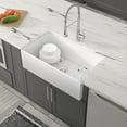 thumbnail image 2 of Clearance! 30 inch ceramic Farmhouse Apron-Front Kitchen Sink Single Bowl White, 2 of 8