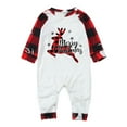 thumbnail image 1 of Family Matching Kids Adults Christmas Pyjamas Xmas Nightwear Pajamas Set, 1 of 3