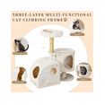 thumbnail image 4 of Rascador Gato Con Casa Malubero Beige, 4 of 5