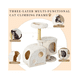 thumbnail image 4 of Rascador para Gato Con Casa  Malubero Beige, 4 of 5