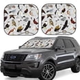 thumbnail image 1 of Saiise Animal Bird for Foldable Car Sun Shades (2-Pack) Offer Sun Protection with an Easy-fold Design for Convenient Windshield Shading-Large, 1 of 6