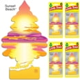 thumbnail image 2 of LITTLE Air Fresheners Car Air Freshener. Hanging Tree Provides Long Lasting Scent for Auto or Home. Sunset Beach, 24 Air Fresheners, 2 of 5
