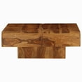 thumbnail image 3 of vidaXL Coffee Table 31.5"x31.5"x11.8" Solid Wood Acacia, 3 of 9