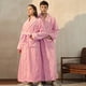 thumbnail image 5 of Pijama de franela de invierno para pareja, bata de baño cómoda de talla grande para abrigarse en invierno, 5 of 5