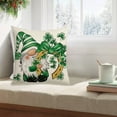 thumbnail image 5 of Costeam 17x17 Inch Green Shamrock Decorative Pillowcases, St. Patrick's Day Luck-Themed Pillow Covers, Sofa Couch Bedroom Decor, 5 of 6