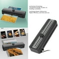 thumbnail image 3 of Zunate A4 Laminator Machine with Laminating Sheets, Compact Self Laminating Sheets Laminator, Laminating Machine with Scale Cutter, Film Removal Key, High Speed Lamination, 3 of 7