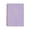 Purple-G, variant on Flower Notebook,Aesthetic Cute Notebook, College Ruled 8X6 Journal with Large Pockets and Lined Pages, Supplies for Work School