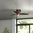 thumbnail image 2 of Craftmade  48" WarPlanes Ceiling Fan - Black & Red - 48, 2 of 2