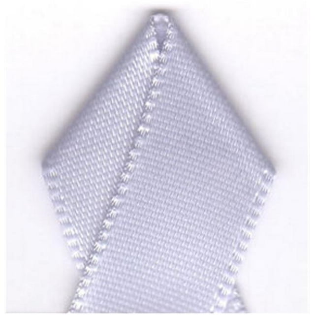 Papilion R074300230420100Y .88 in. Single-Face Satin Ribbon 100 Yards - Lilac Mist