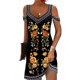 thumbnail image 1 of Puntoco Vestido De Manga Corta Con Cuello En V, Vestido Suelto De Manga Corta Con Cuello En V Para Mujer Negro M, 1 of 3