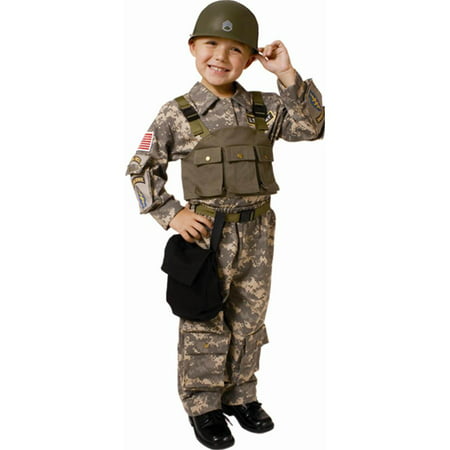 Dress Up America  Boy's Solider Navy SEAL Army Special Forces Costume