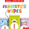 thumbnail image 3 of Huggies Natural Care Sensitive Little Monsters Edition Baby Wipes, 10 Pack, 560 Count, 3 of 10