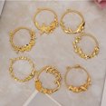 thumbnail image 1 of Hollow Pendant Frame  Crafts Pendant Frame 7pcs Hollow Crafts Pendant Frame Handmade DIY Jewelry Pendant Making Tool #1, 1 of 8