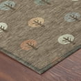 thumbnail image 3 of Addison Rugs Chantille Indoor/Outdoor Transitional Geometric Brown Machine Washable Rectangle Rug, 9' x 12', 3 of 8