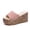 Pink, variant on Slippers for Women,Wedges Shoes Toe Ladies Slippers For Women Causal Slippers Classic Fit Sandals Slipper,Womens Slippers,Black,7.5