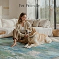 thumbnail image 6 of KUETH 5X7 Area Rugs Machine Washable Rugs for Living Room, Non Slip Throw Rug with Rubber Backing, Rug for Entryway、Bedroom、Kitchen、Floor and Dining Room, 6 of 9