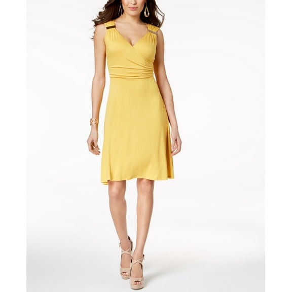 Thalia Sodi - Embellished A-Line Dress - Regular - M