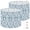 Color 1, variant on Drum Lampshades Set of 2 13"x13"x10" french farmhouse block Provence blue Light Shade for Table Lamps Floor Lamp Shades Replacement Assembly Required