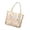 Pink, variant on Floral Print Shopper Bag For Women Lightweight Canvas Handbag Spacious Compartment Ergonomic Top Handle Bags