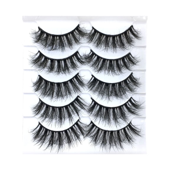 Product Classification Eyelashes Multif Pack Volume Wispy Lashes 8D Drama Pairs Eye Lashes for Everyday Glamour and Occasions