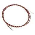 thumbnail image 3 of Coated Wire,5m Coated Wire Red Steel Rope Hanging Cable Sturdy Construction, 3 of 8